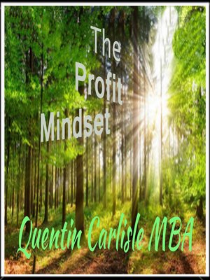 cover image of The Profit Mindset